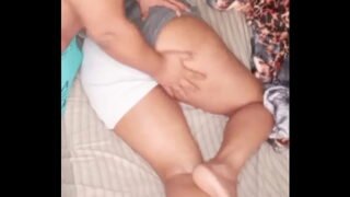 Massage for a brunette with a big ass ends in a good fuck